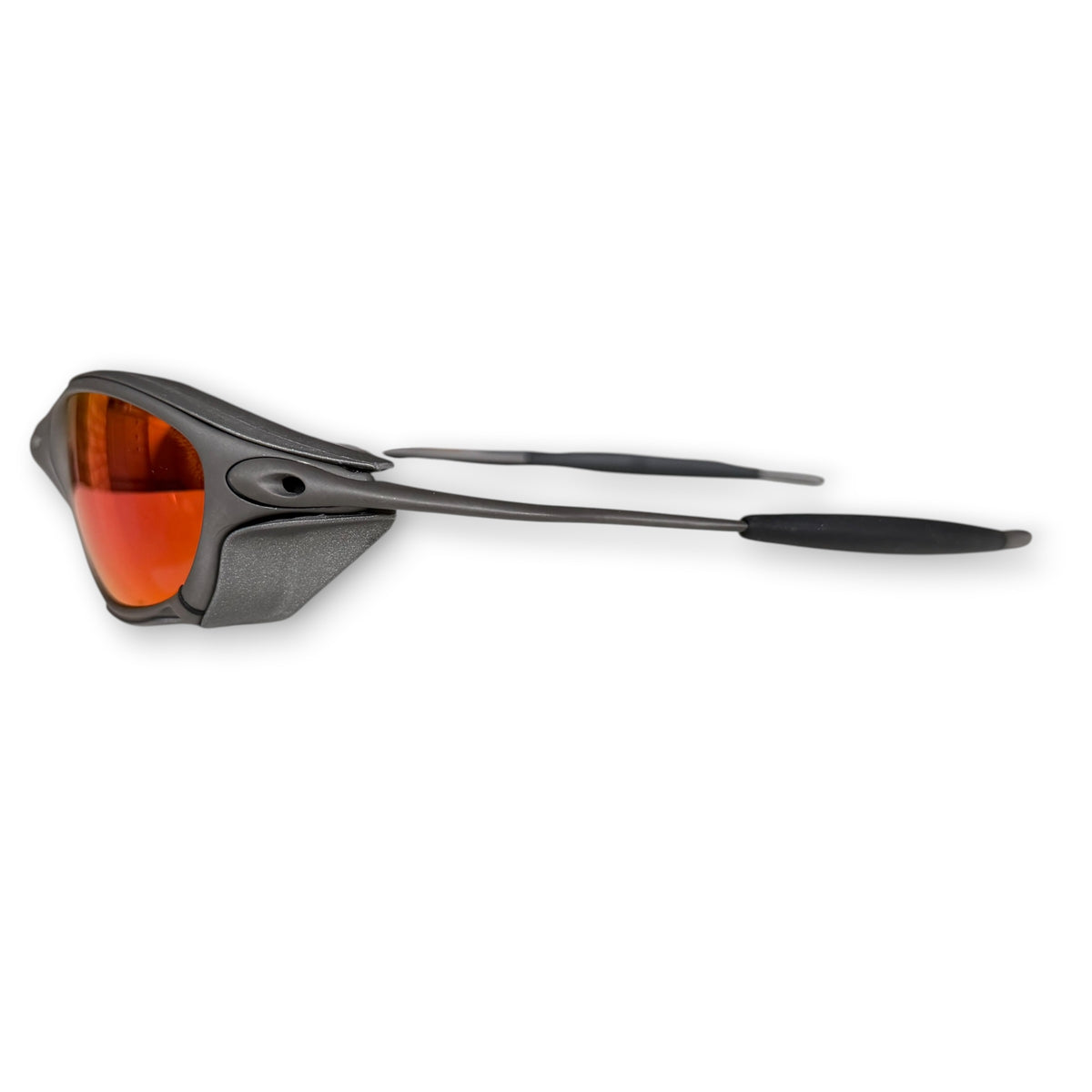 Oakley X-Metal XX Ruby Polarized + Custom Side Blinders