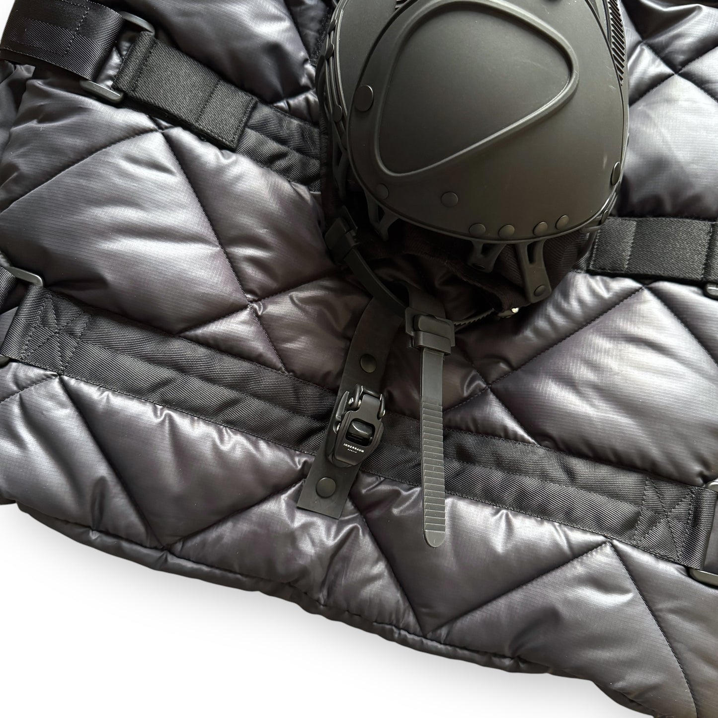 Junya Watanabe MAN x Innerraum Quilted Tactical Gilet + Armoured Cap