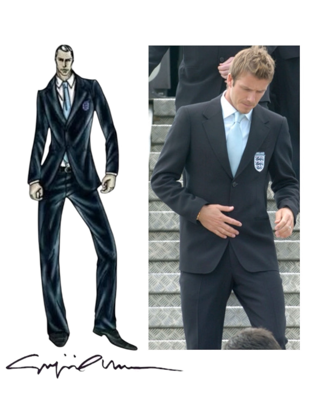 Giorgio Armani England National Team Blazer - 2003-2007