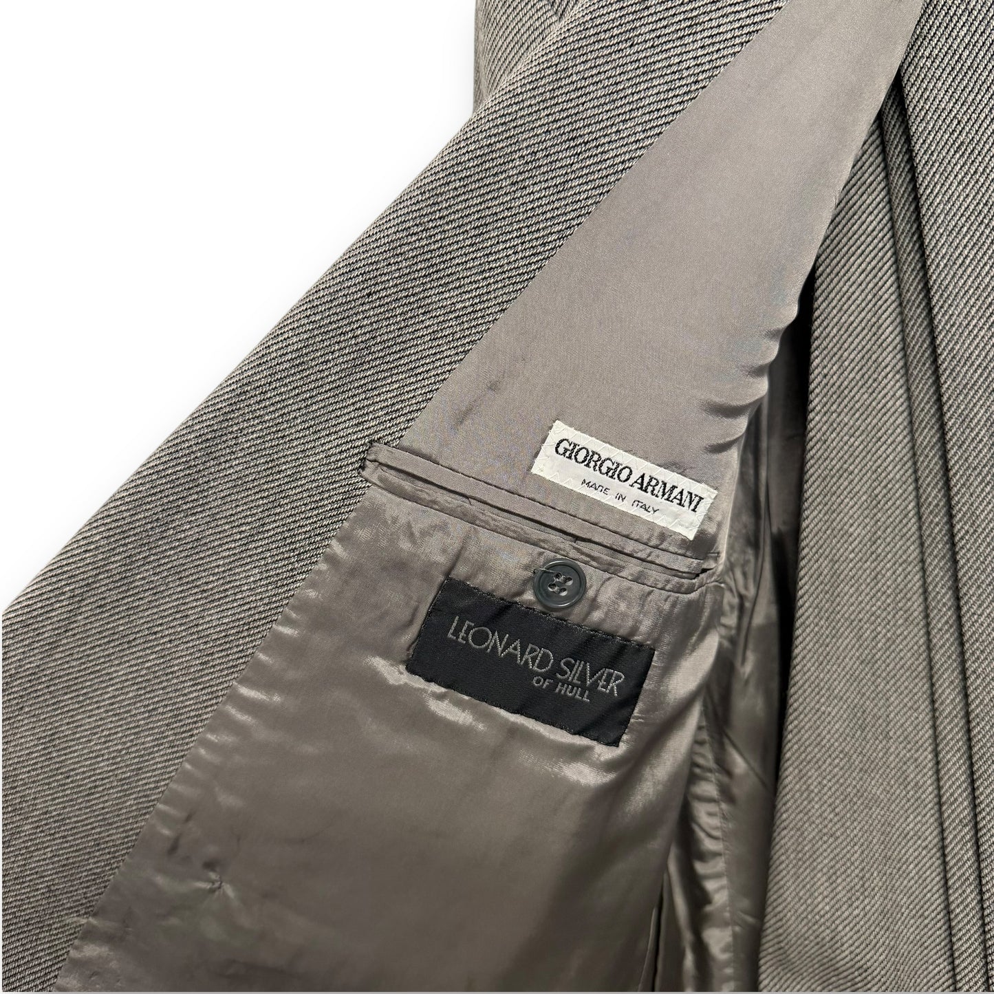 Giorgio Armani Mainline Double-Breasted Power Suit - 1980s