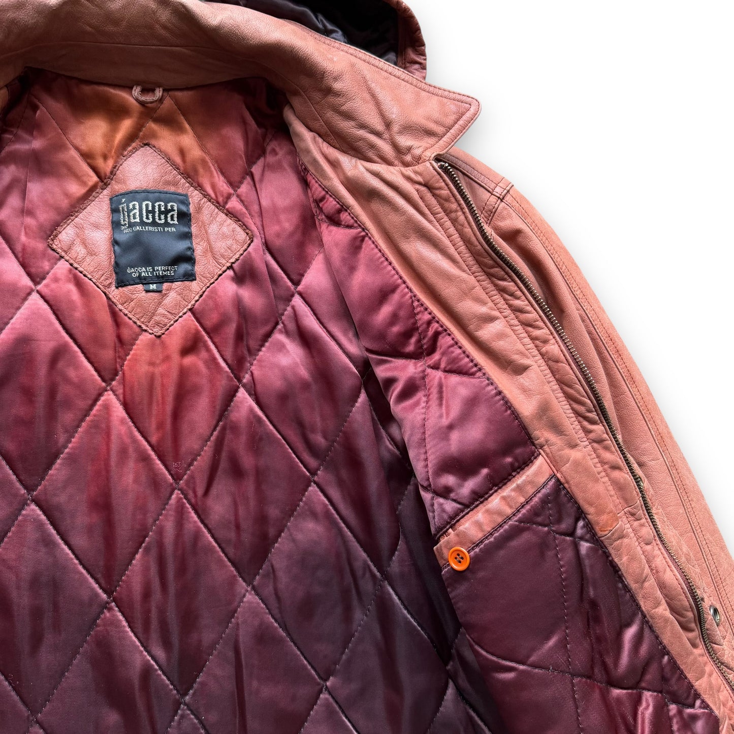 Gacca Leather Tactical Stealth Jacket