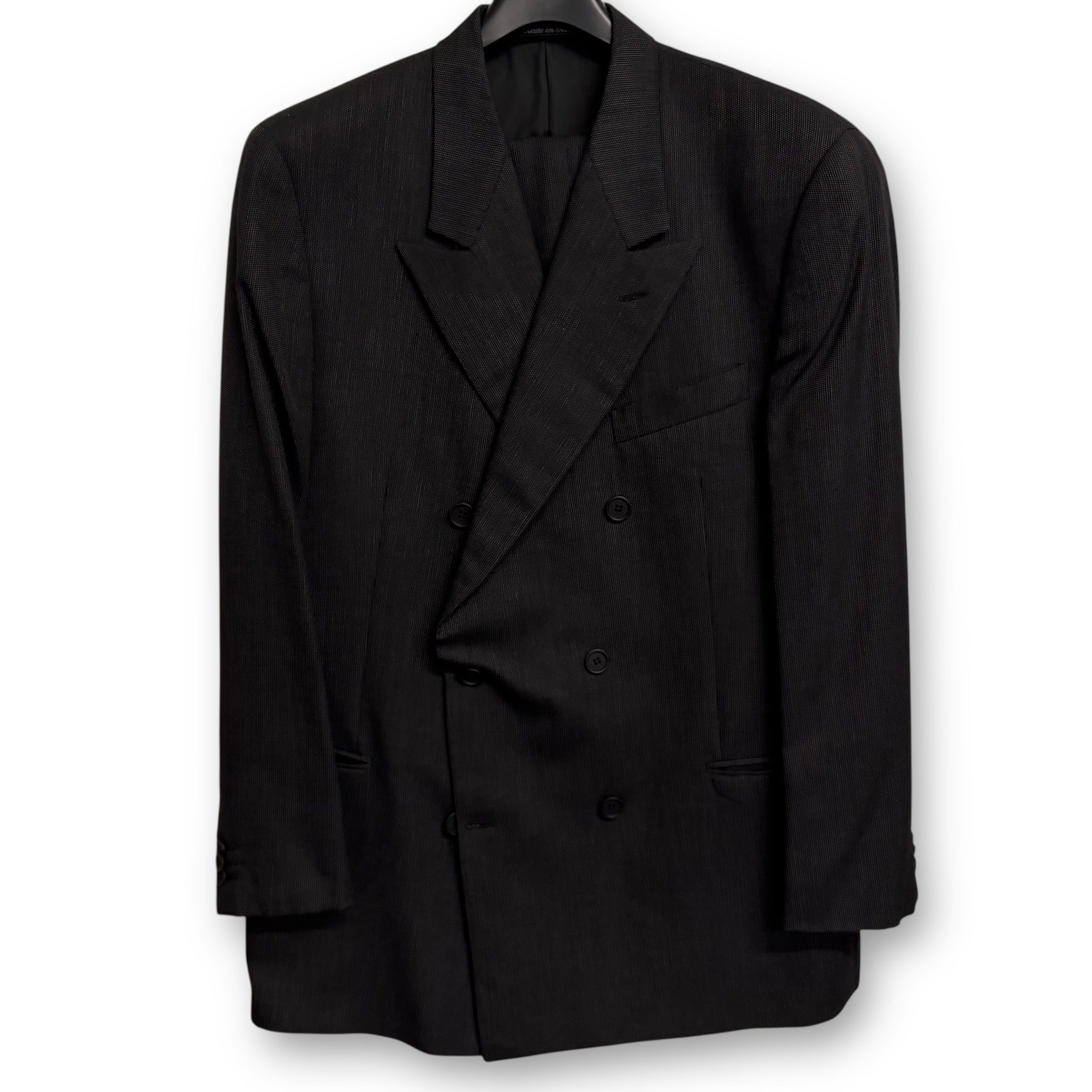 Giorgio Armani Collezioni Double-Breasted 3-Button Power Suit