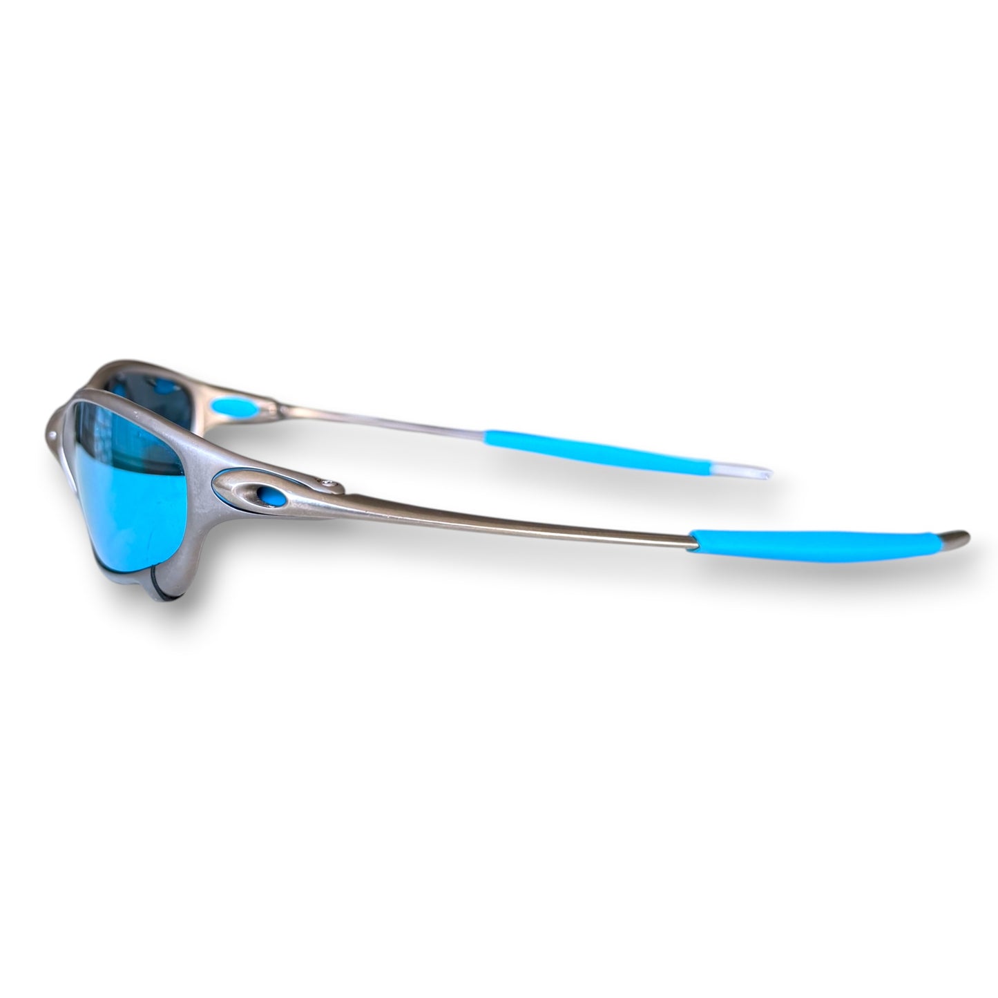 Oakley X-Metal Juliet Plasma/Electric Blue Polarized Custom