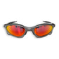 Oakley X-Metal Penny Ruby + Custom Side Blinders - X-MEN
