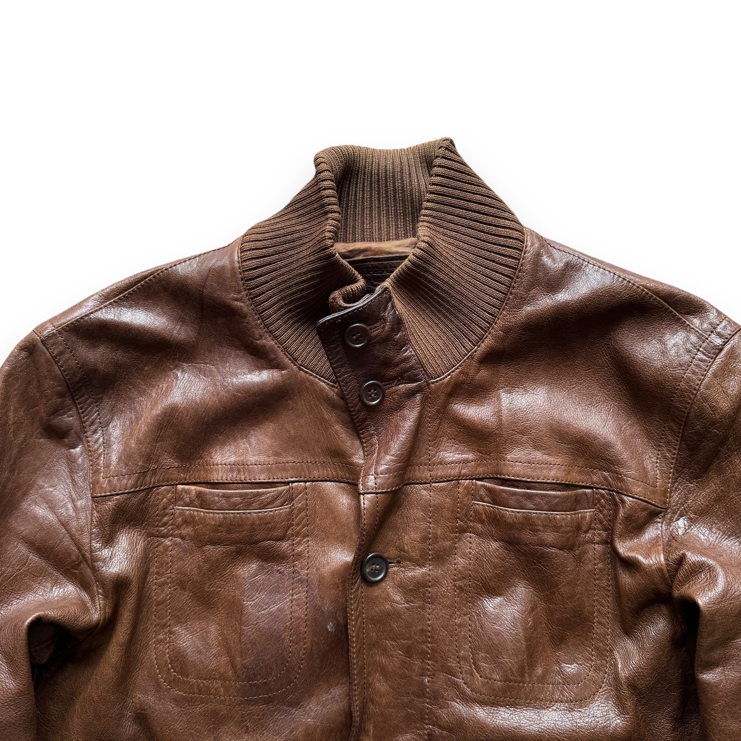 Prada Mainline Leather Jacket