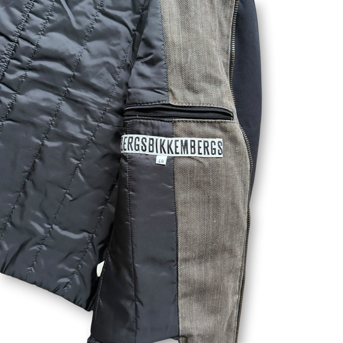 Dirk Bikkembergs Cropped Multi-Pocket Jacket