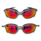 Oakley X-Metal Juliet Ruby + Side Blinders