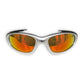 Oakley Straight Jacket Polished Aluminium/Fire Iridium