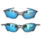 Oakley X-Metal Juliet Plasma/Electric Blue Polarized Custom