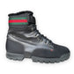 Gucci Shearling Lined Leather/Ballistic Nylon Combat Boot