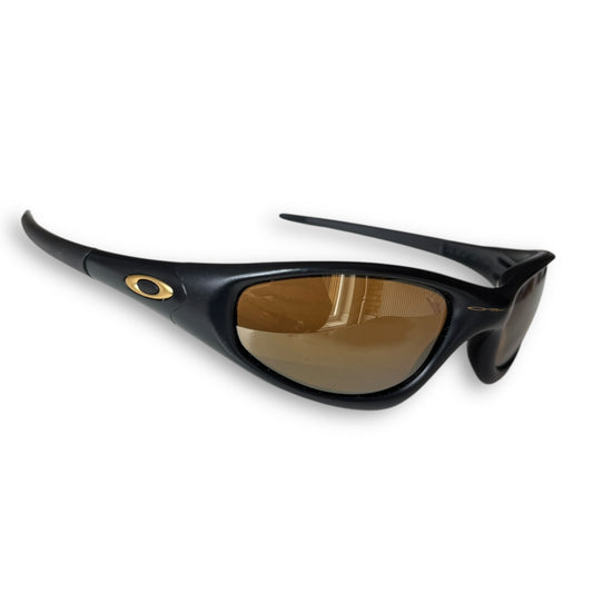 Oakley Straight Jacket Black/Gold Iridium Iridium