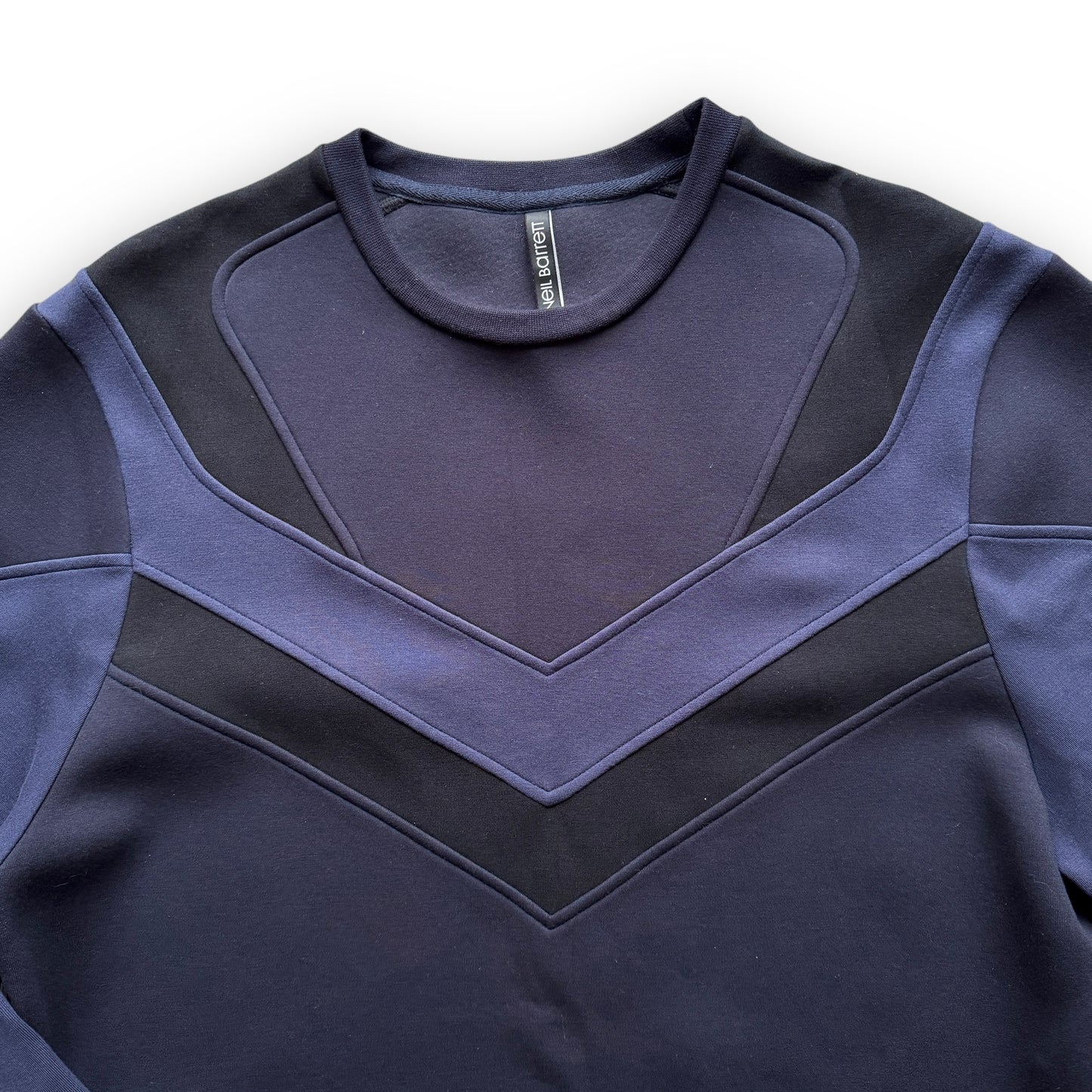 Neil Barrett ‘Neoprene’ Technical Moto Sweater