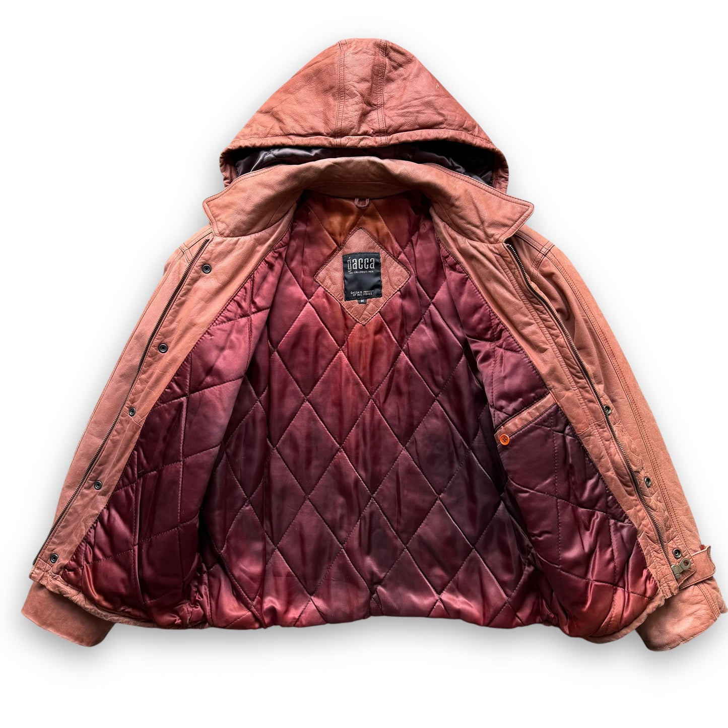 Gacca Leather Tactical Stealth Jacket