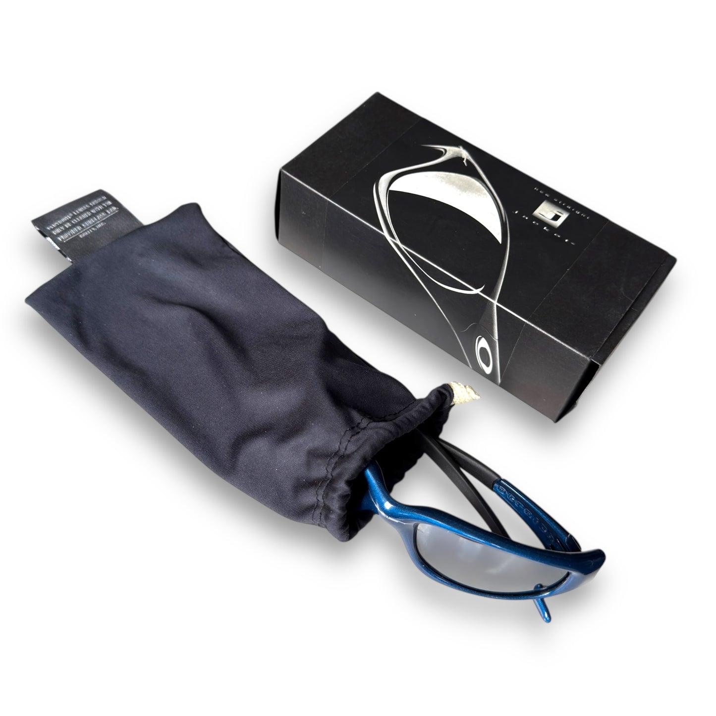 Oakley Straight Jacket Blue/Black Iridium