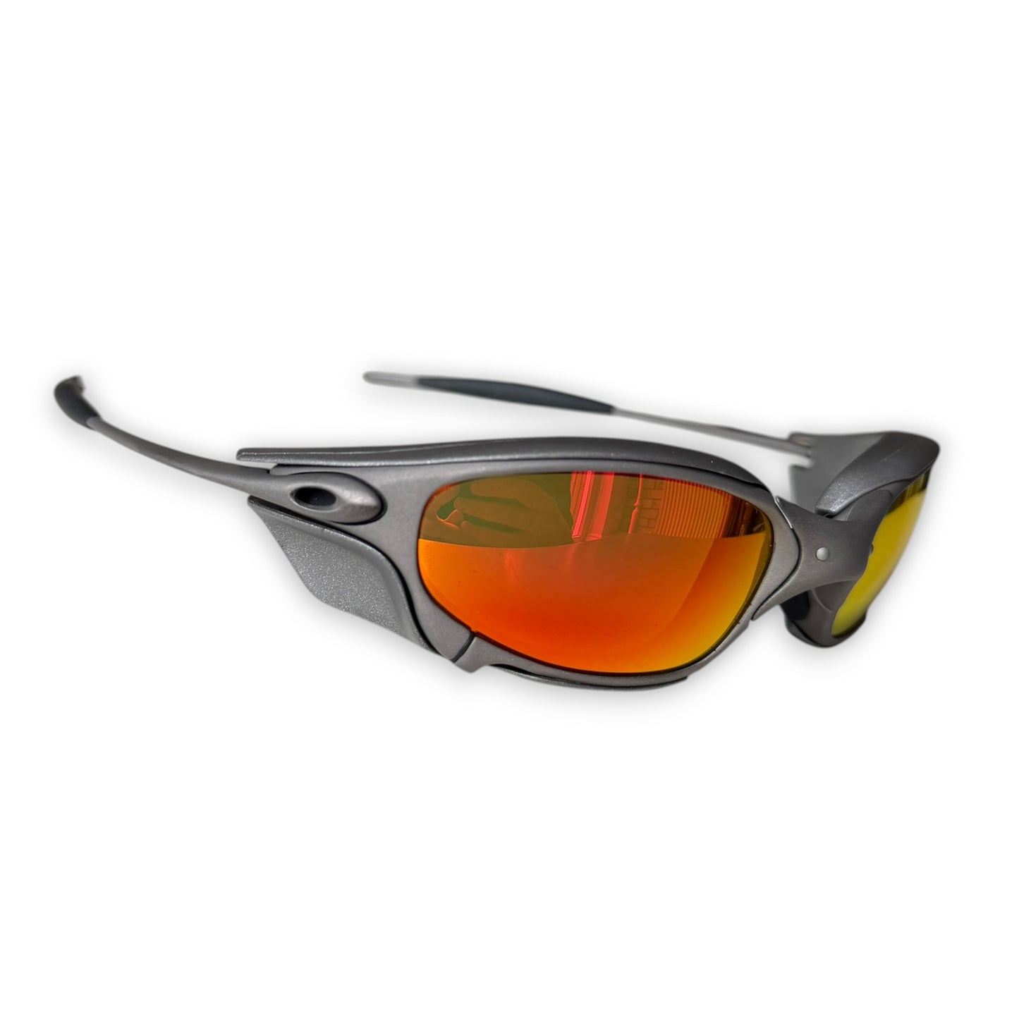 Oakley X-Metal Juliet Ruby Iridium + Side Blinders