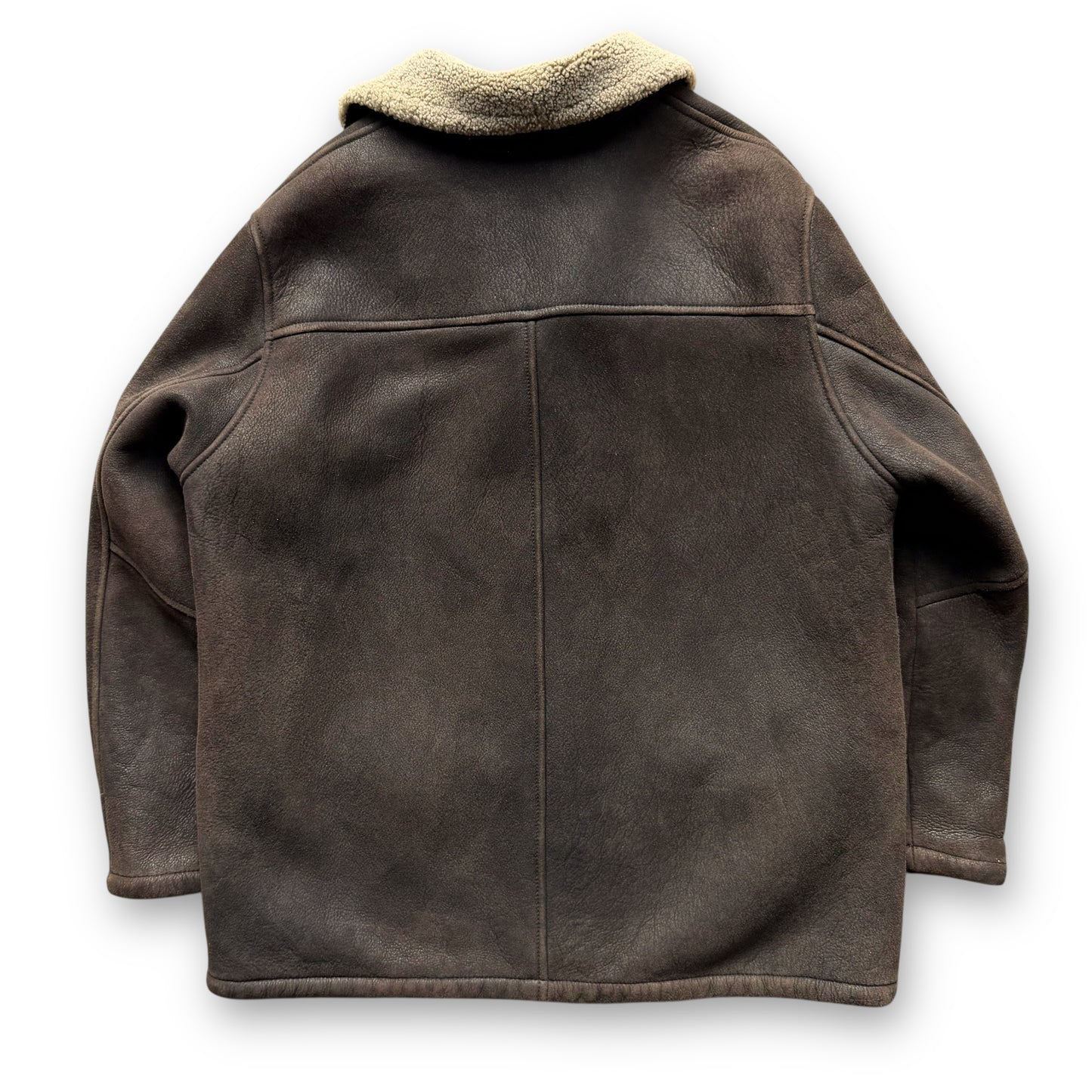 Emporio Armani Suede Lamb Shearling Jacket - 1990s