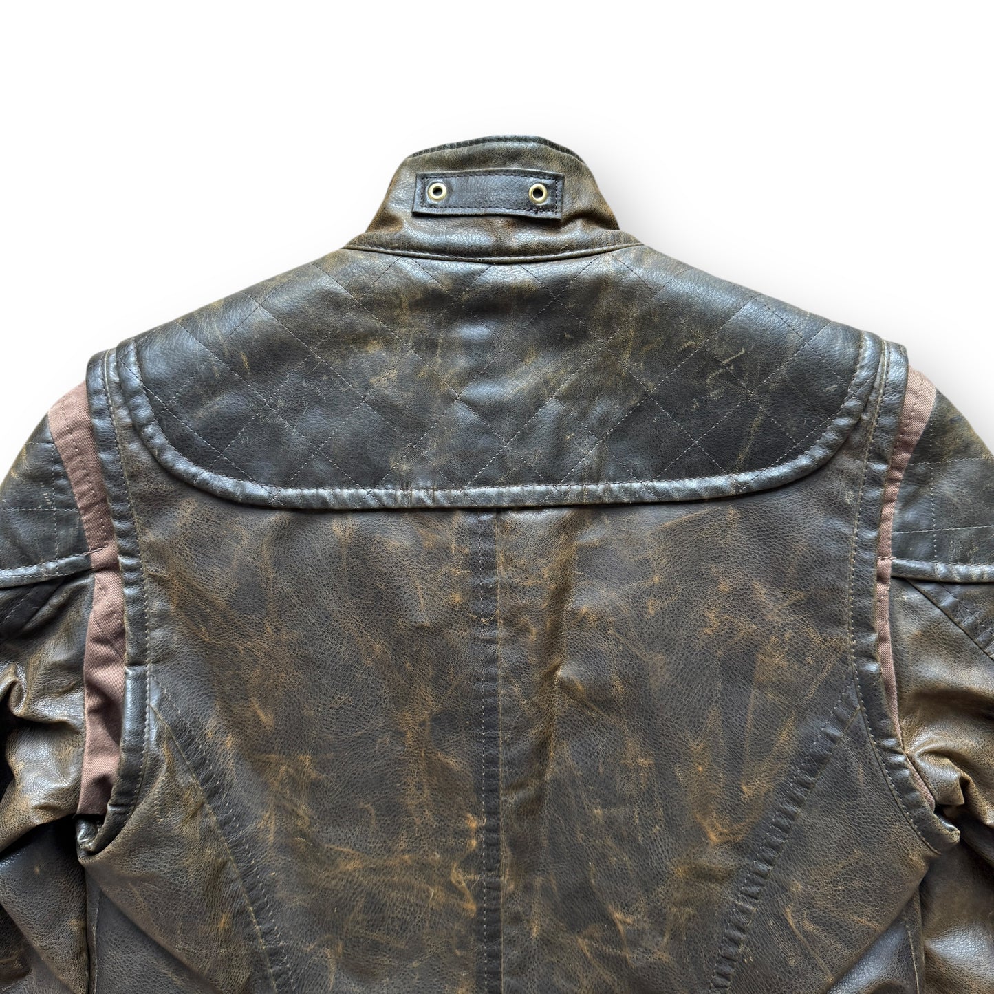 DSquared2 3-in-1 ‘Leather’ Vest & Under-Jacket - F/W2003 Runway 2-Piece