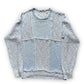 Giorgio Armani ‘Patchwork Cloud’ Wool Sweater - 1980s