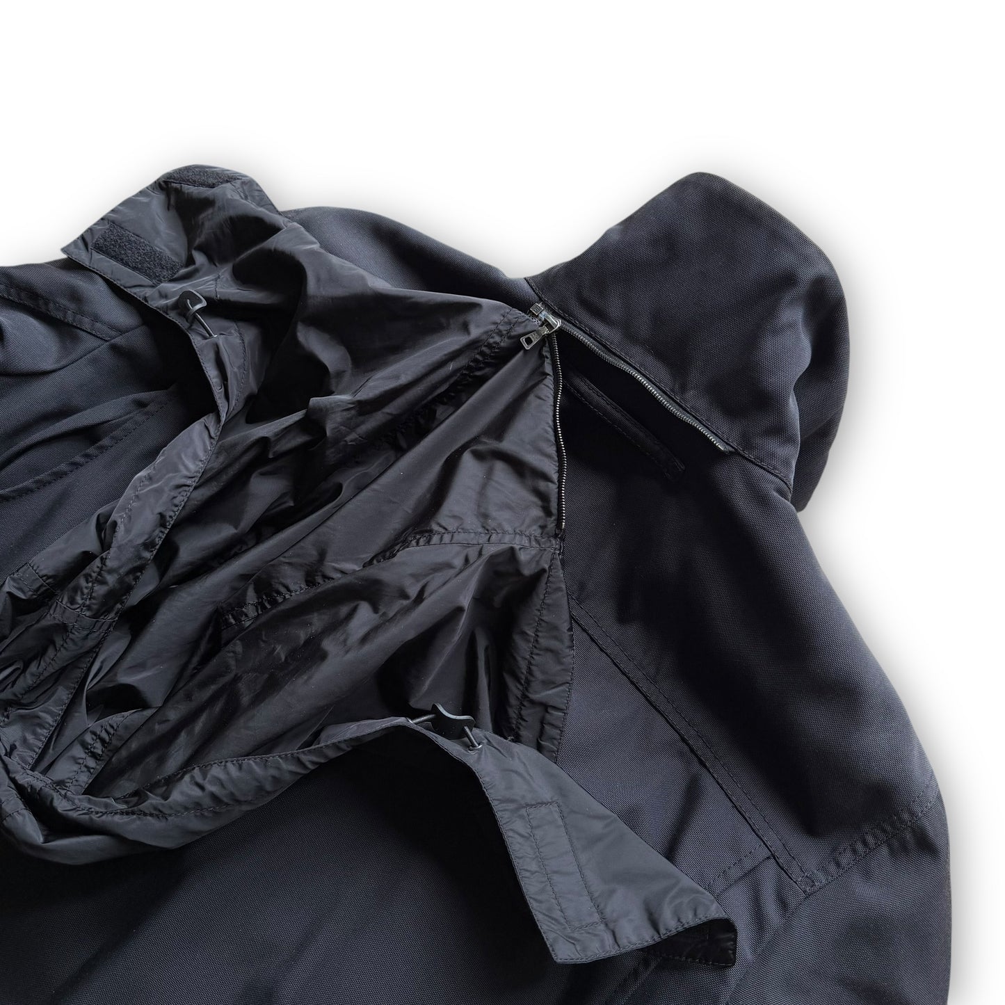 Prada Sport Ballistic Nylon Moto Jacket