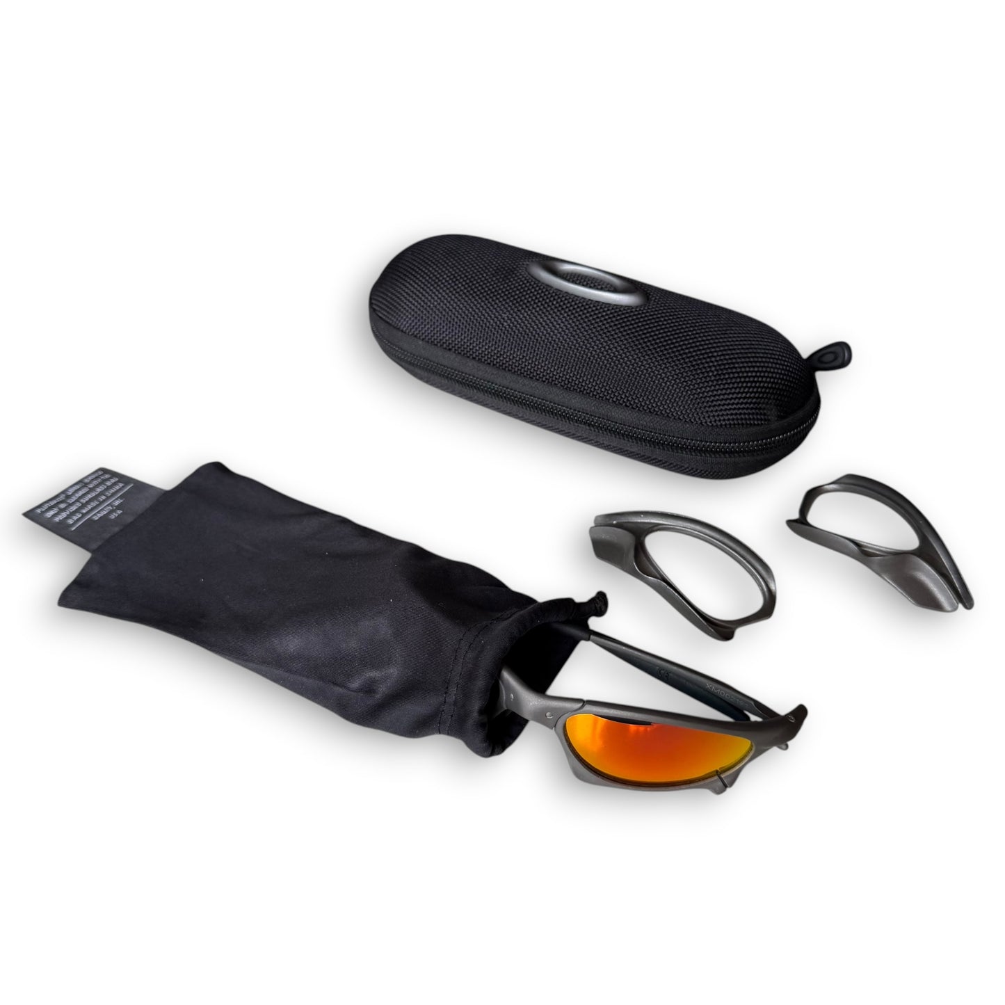 Oakley X-Metal Penny Ruby + Custom Side Blinders - X-MEN