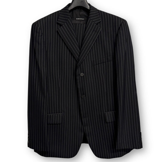Giorgio Armani ‘Borgonuovo 21’ Single-Breasted 3-Button Pinstripe Suit - 1990s