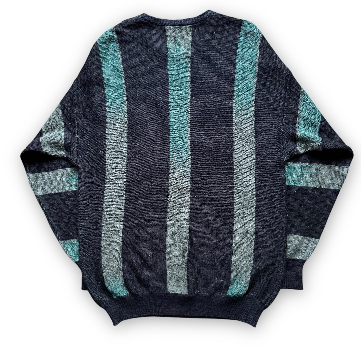 Giorgio Armani Wool Stitch ‘Fade’ Knit Sweater - 1980s