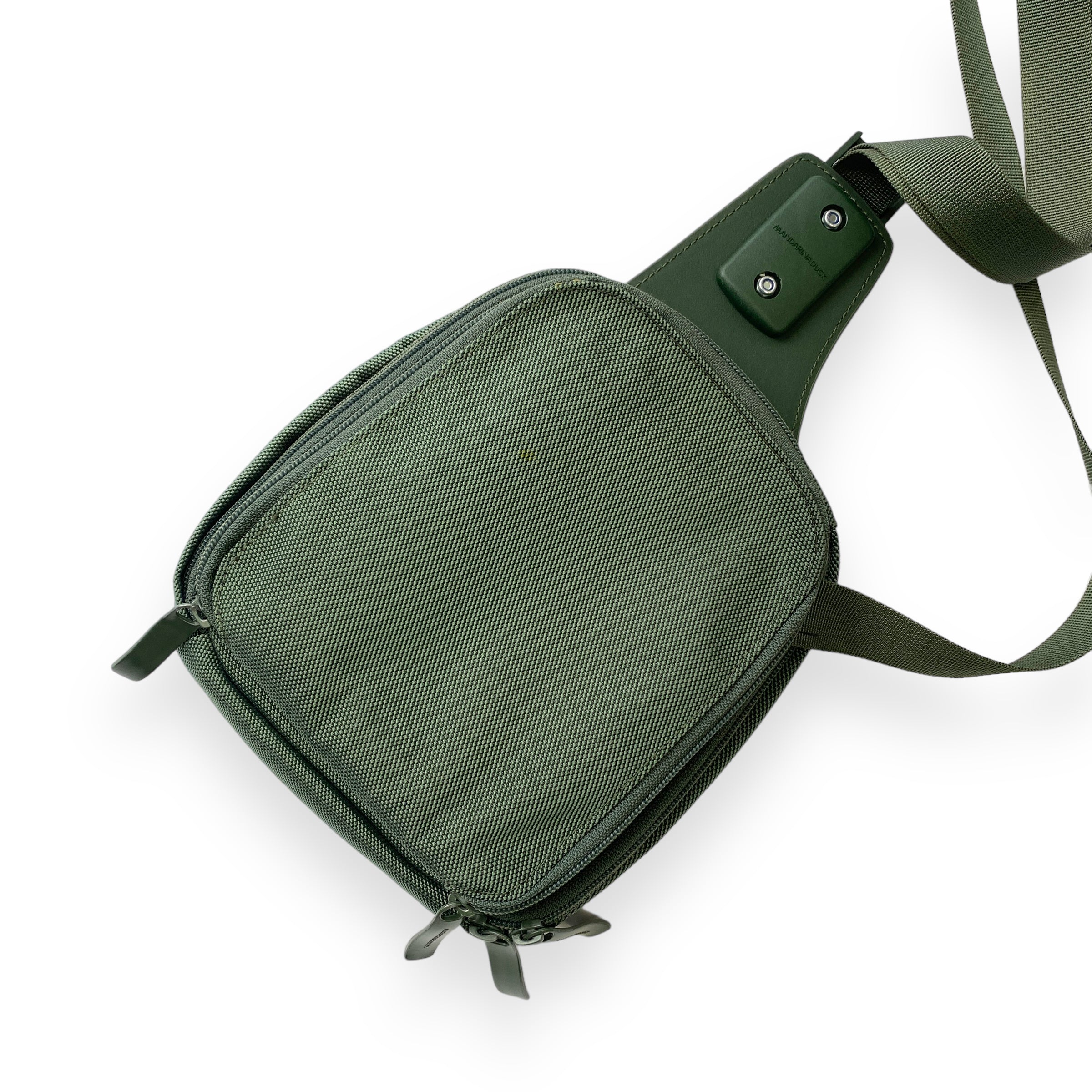 Mandarin Duck Mellow Leather Bum Bag Black Woman Strap Bag 0.01x0.01x0.01  cm (W x H x L) | Fruugo UK