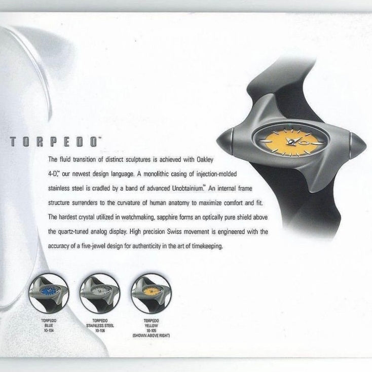 Oakley Torpedo Watch