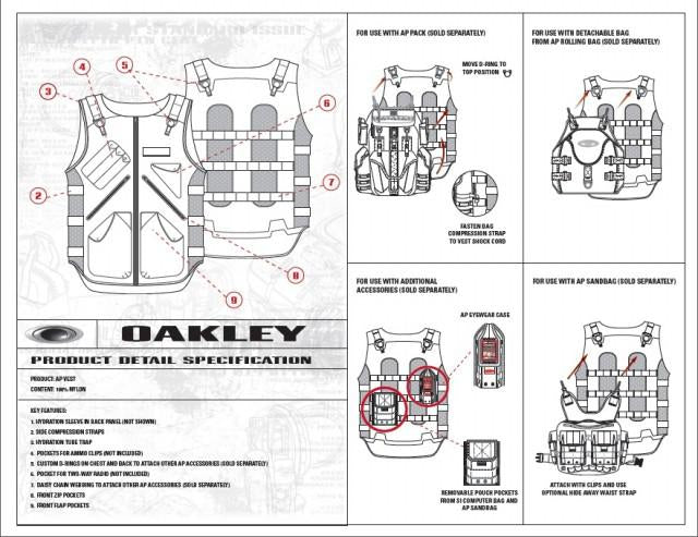 Oakley TFG AP Payload Vest