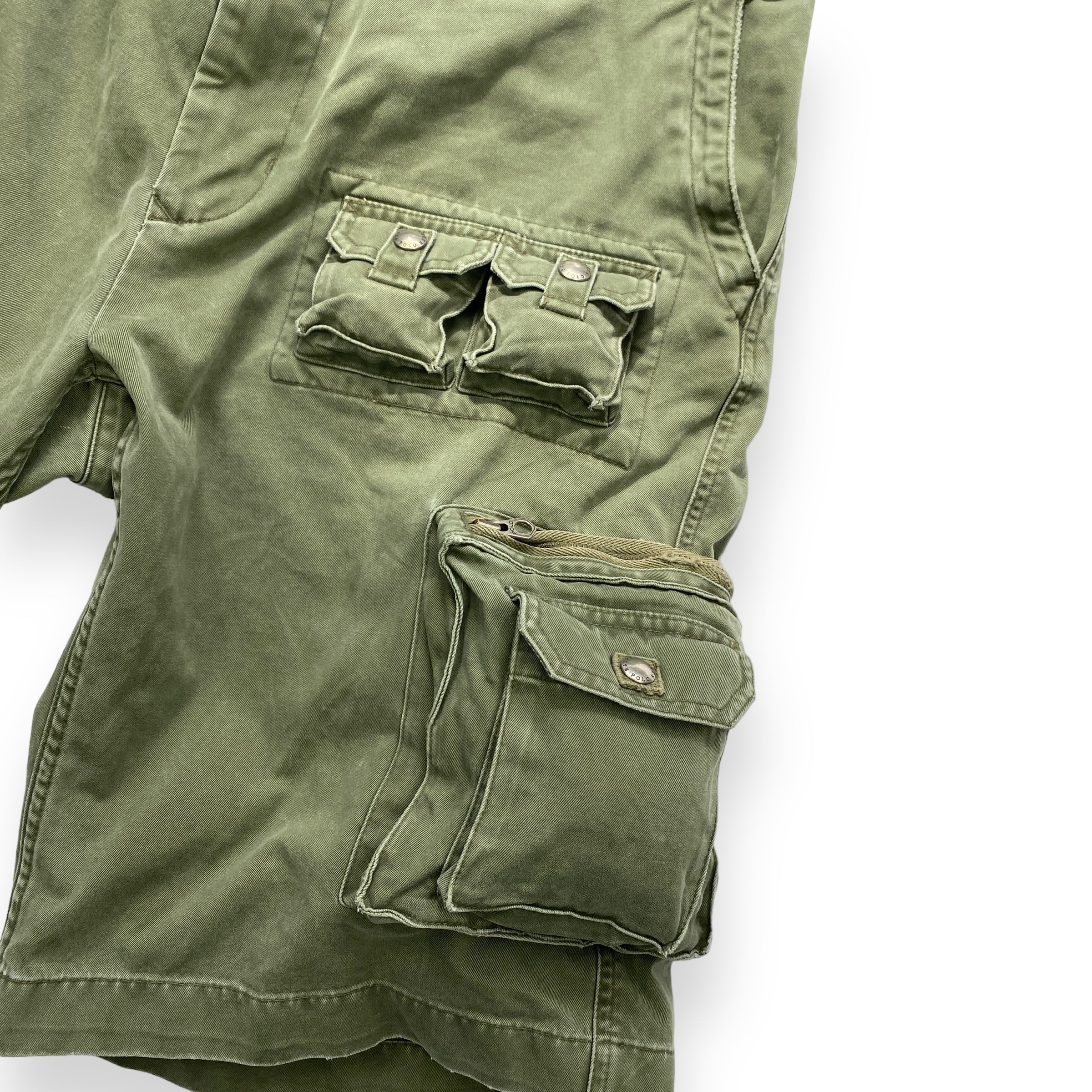 Polo hot sale army shorts