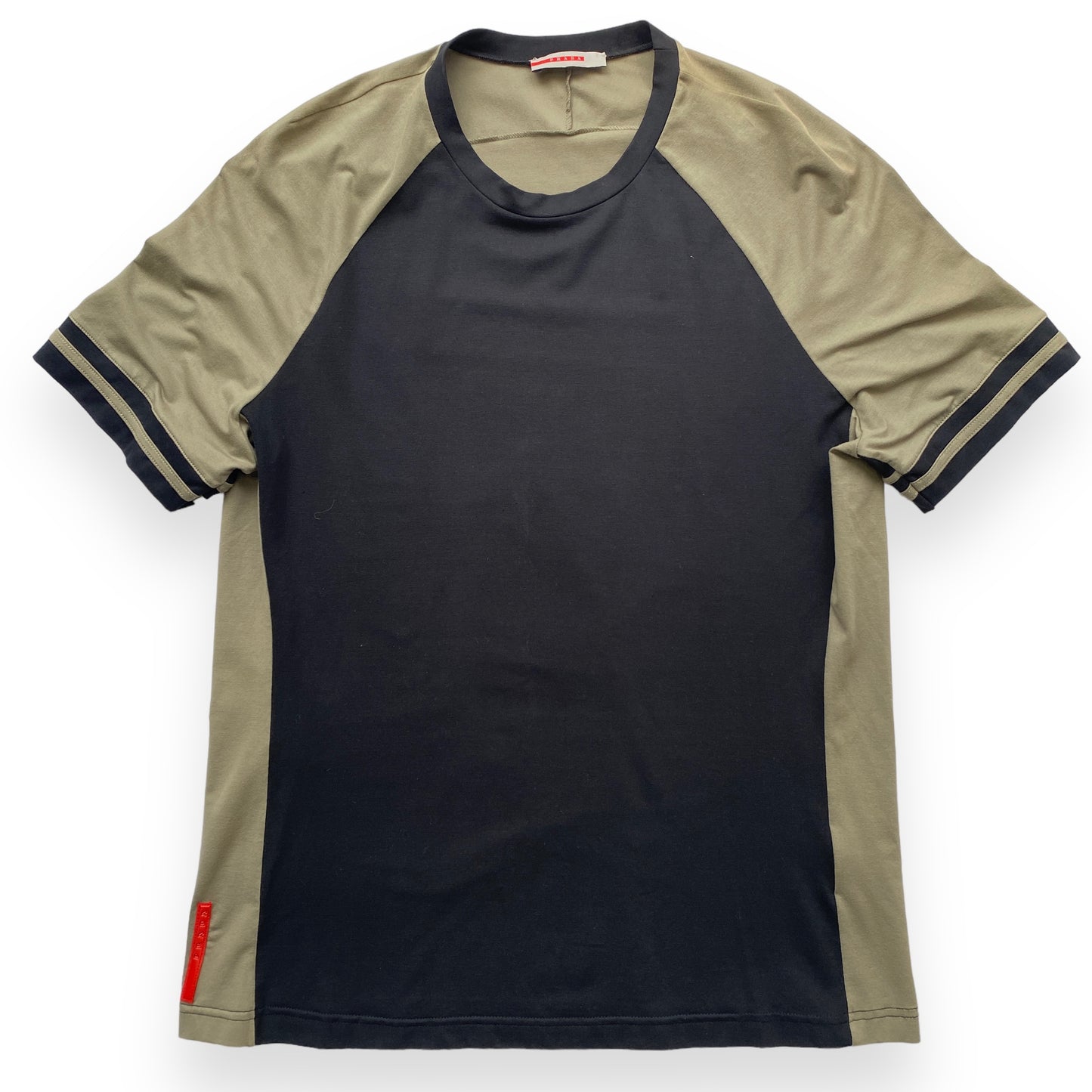 Prada Sport Technical Panelled T-Shirt