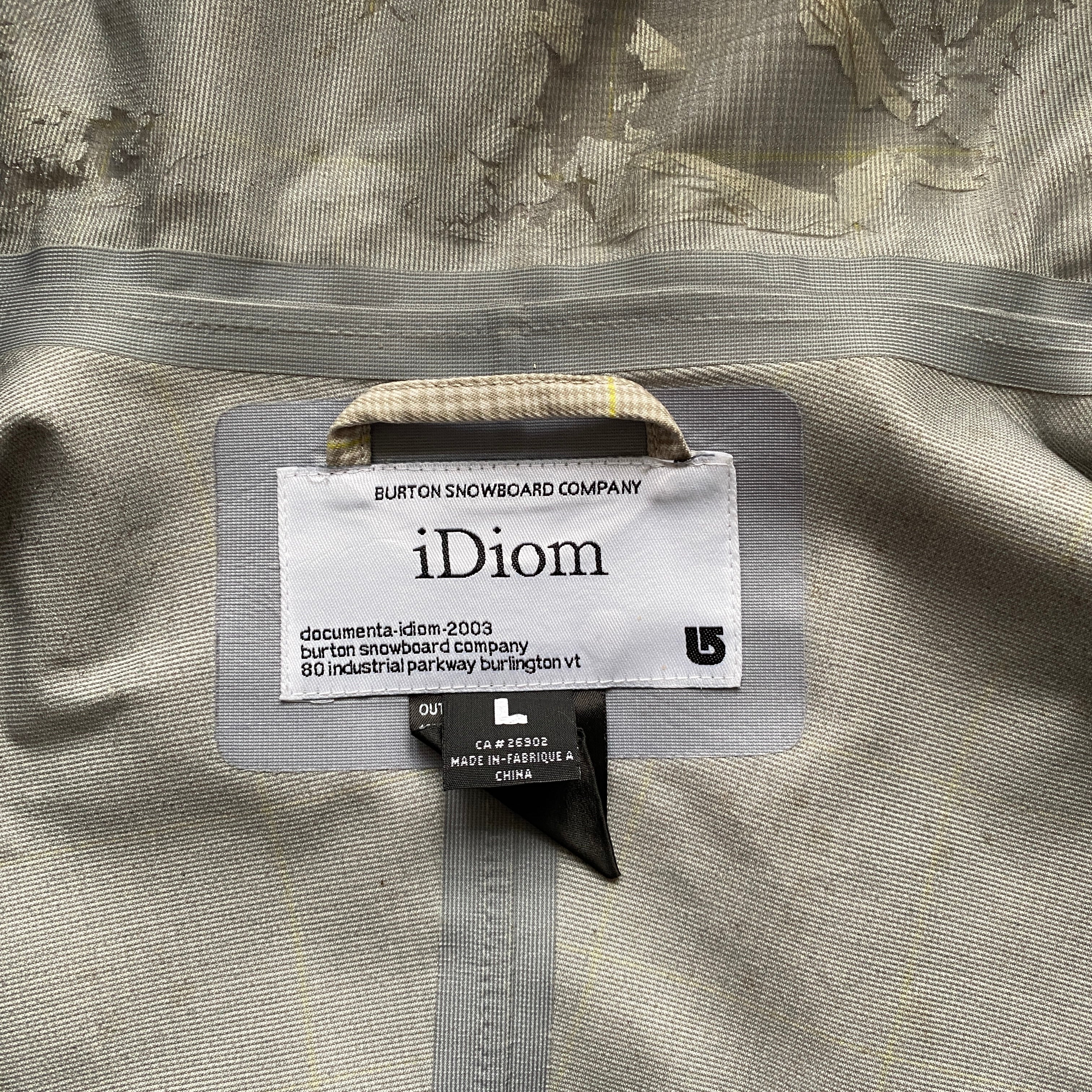 Burton 2025 idiom jacket